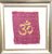 Indonesia- Bali Collection- Framed Wall Print- Om (Purple)