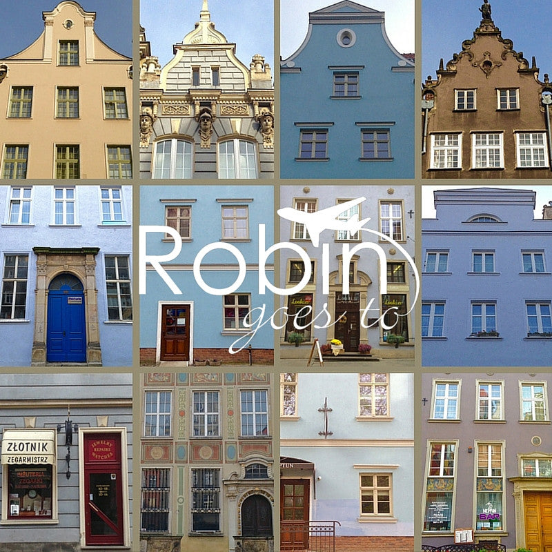 Poland- Gdansk- Houses (Blue)